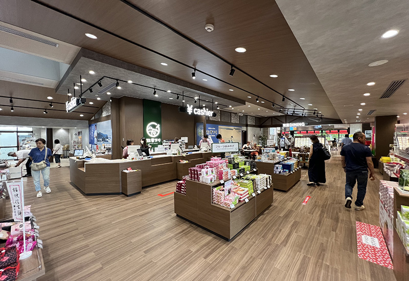 双葉サービスエリア　下り線