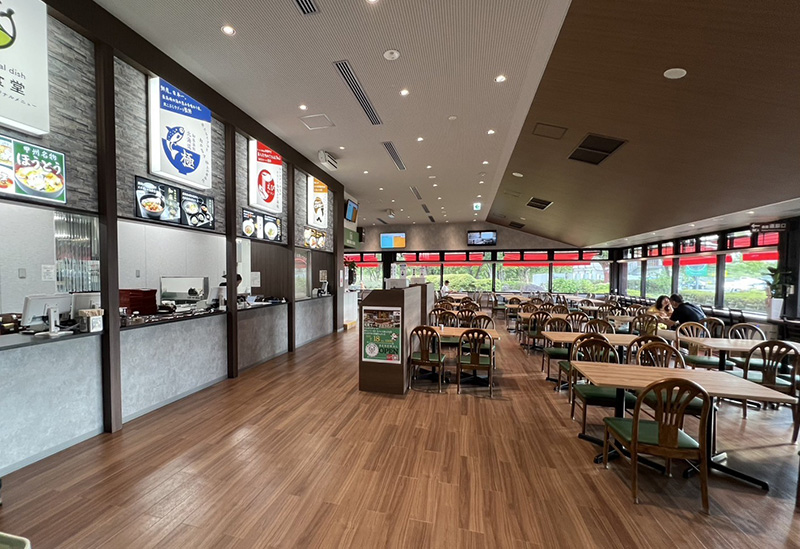 双葉サービスエリア　下り線