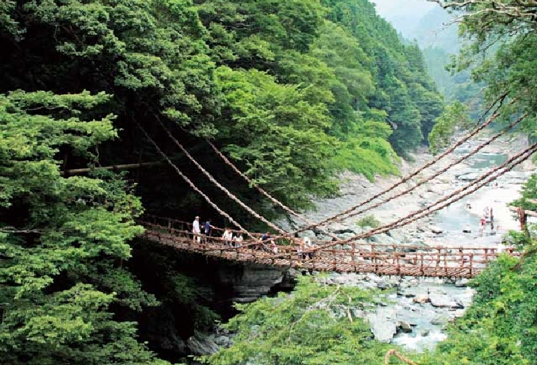 祖谷のかずら橋