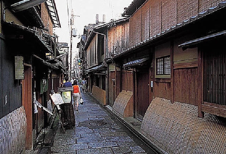 祇園の町並み
