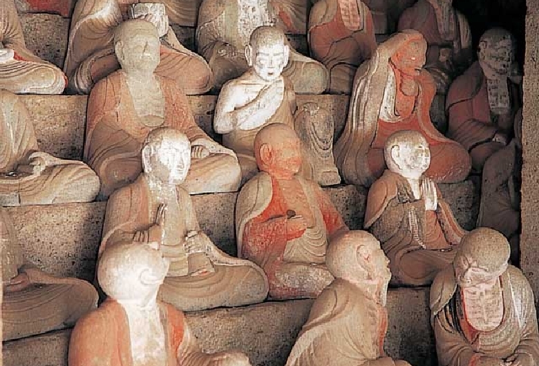 羅漢寺　五百羅漢