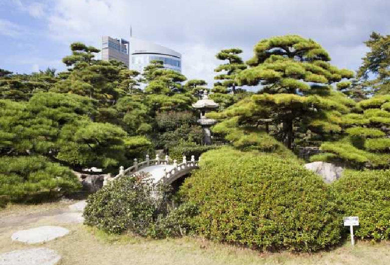 史跡高松城跡　玉藻公園