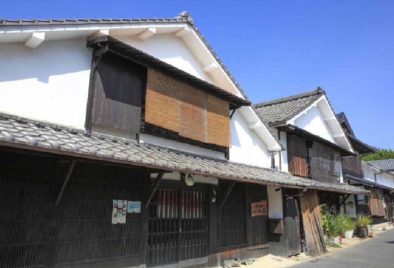 卯之町の町並み