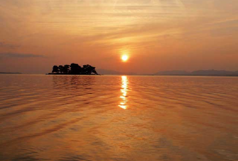 宍道湖夕日スポット