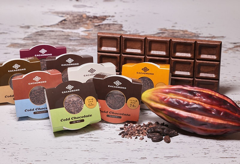 発酵カカオとチョコレート「カカオもの」