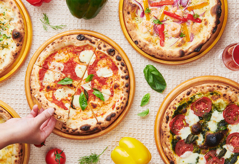 薪窯ピザのベジトマ