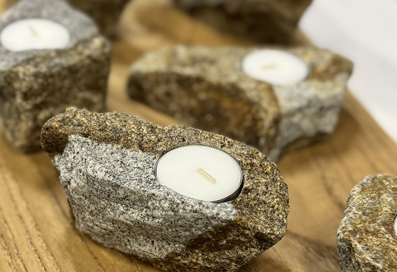 aji stone interior room「e Moyō」