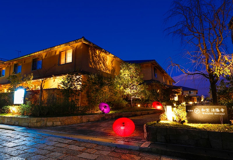 門前宿 和空 法隆寺