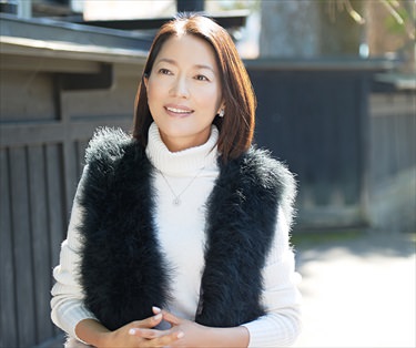 月刊旅色15年11月号 巻頭インタビュー 羽田美智子