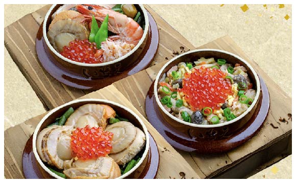 瞬間冷凍でお店の味をそのまま しばれ釜めし3個セット