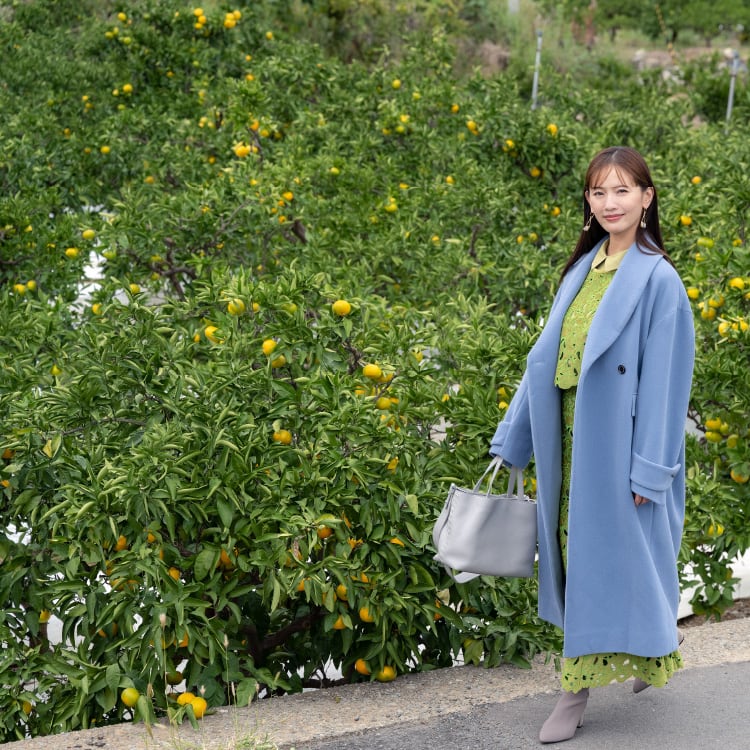 中村ゆりさんがフルーツや山海の幸を楽しむグルメ旅｜和歌山県湯浅町［月刊旅色］2021年12月号