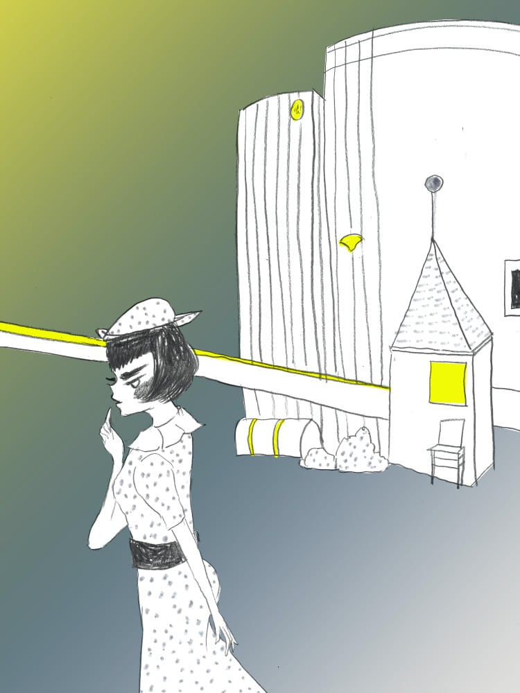 小林エリカの連載イラストエッセイ 旅と創造 月刊旅色 22年7月号 小林エリカの連載イラストエッセイ 旅と創造 月刊旅色 22年7月号