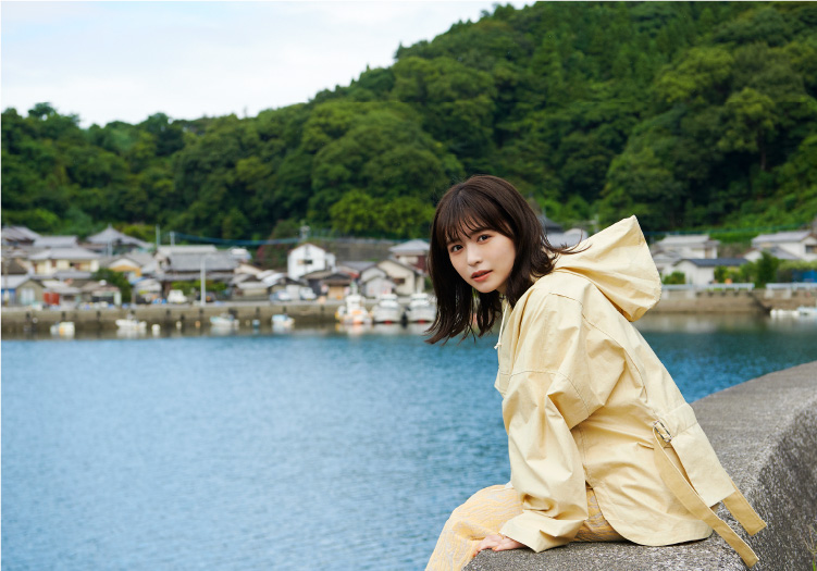 長濱ねるさんが大分・佐伯の旅［月刊旅色］2022年10月号