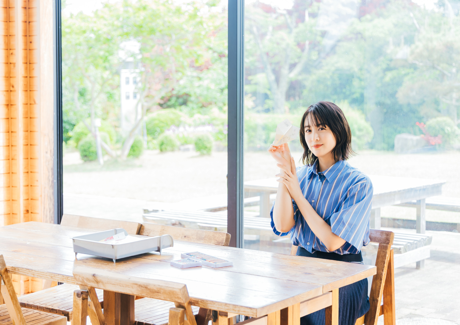 山本美月スペシャルインタビュー｜Travel to広島県神石高原町 緑と遊ぶ